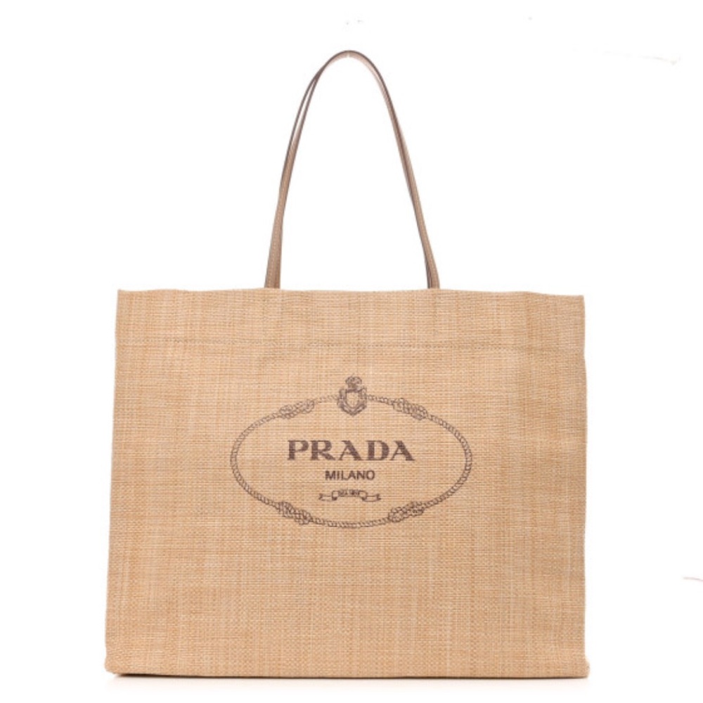 Prada Raffia Beach Bag from St. Barths Tote